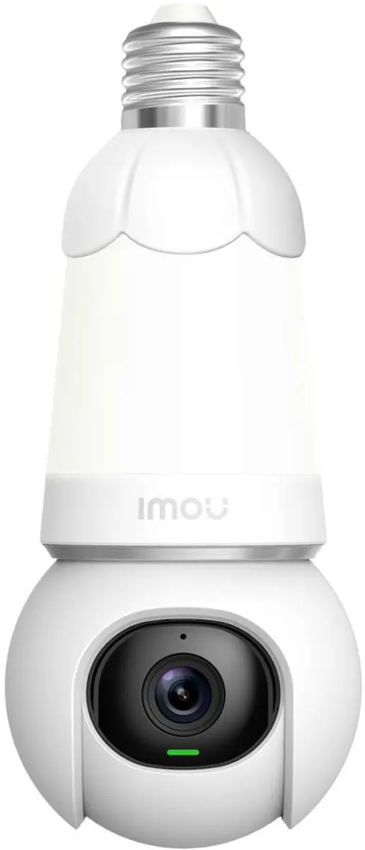 Imou Bulb Cam IPC-S6DP-3M0WEB-E27 Beveiligingscamera - 3K UHD - 350 Lumen - Wit