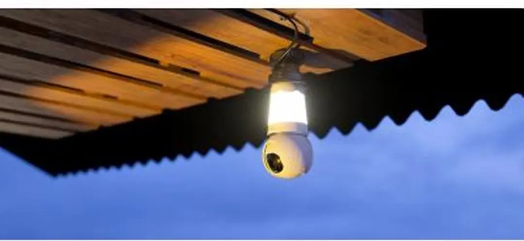 Imou Bulb Cam IPC-S6DP-3M0WEB-E27 Beveiligingscamera - 3K UHD - 350 Lumen - Wit