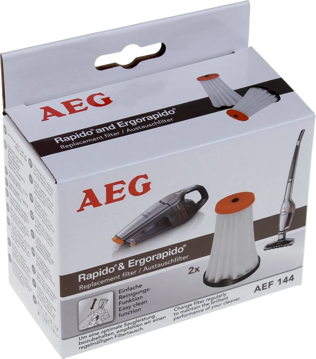 AEG Cilinder Stofzak 9001671537 - Vervangingsfilter - Kleurenmix