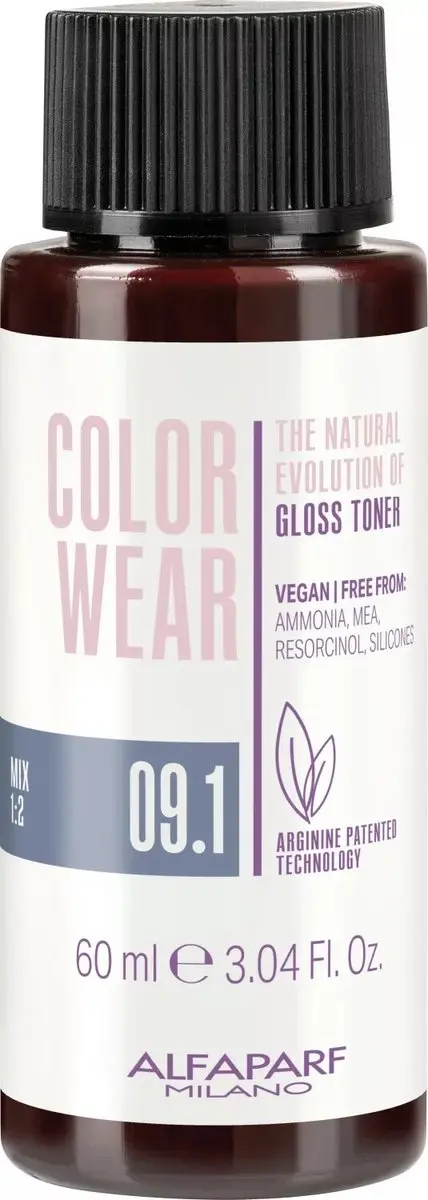 ALFAPARF Color Wear Gloss Toner 09.1 Blond - 60ml