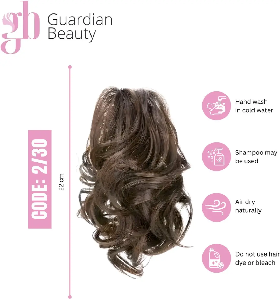 Guardian Beauty Paardenstaart Extensions Clip-in 22cm - 2/30