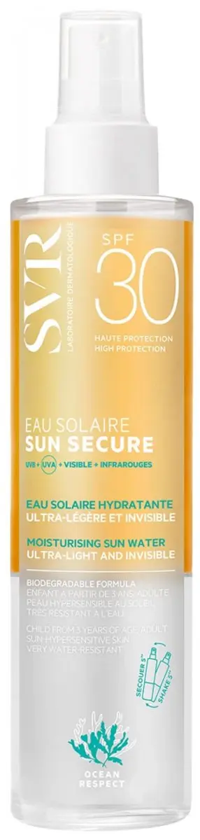 SVR Sun Secure Eau Solaire SPF30 200ml