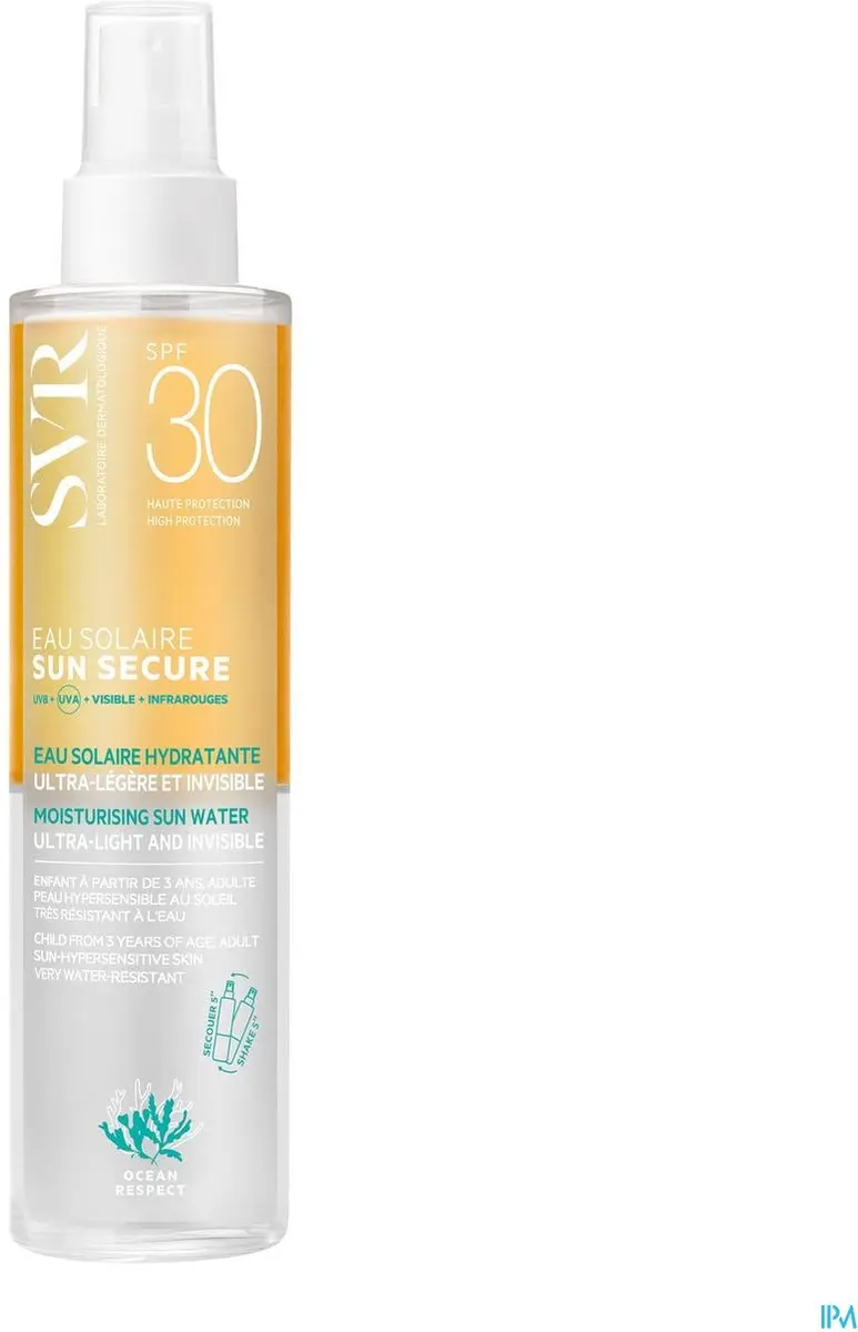 SVR Sun Secure Eau Solaire SPF30 200ml