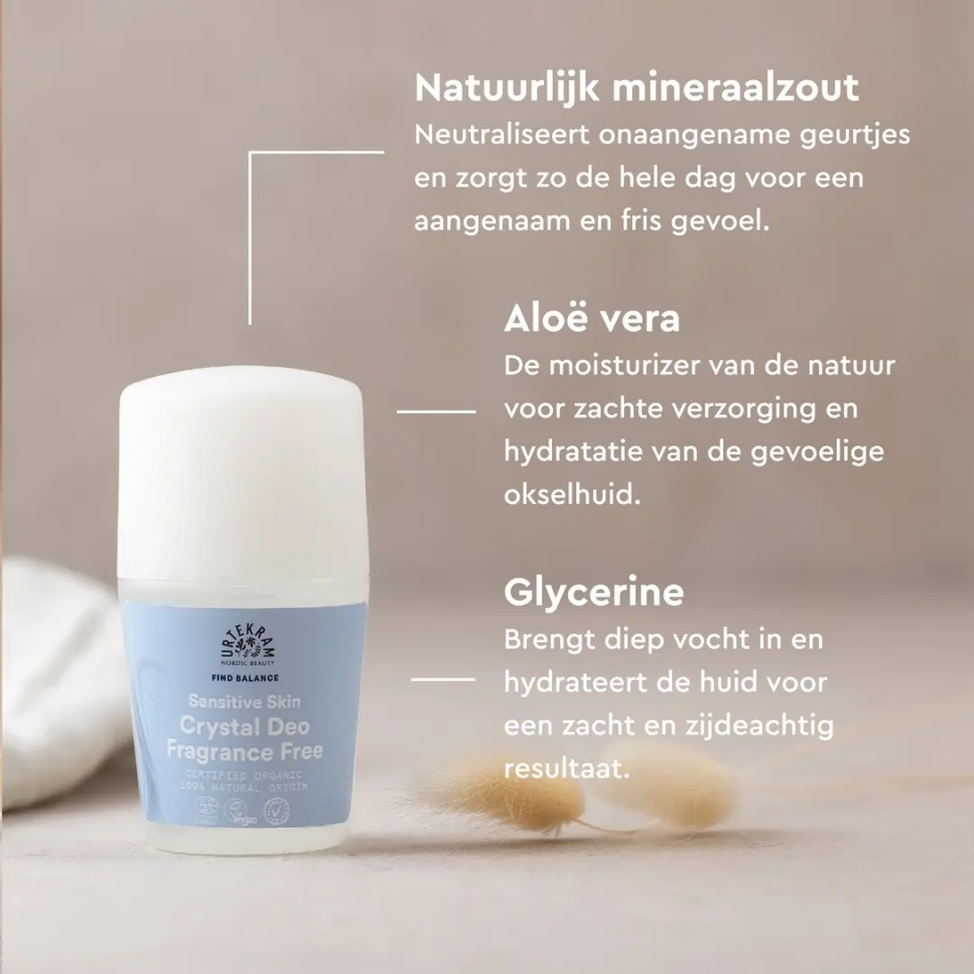 Urtekram Parfumvrije Deo Crème 50ml