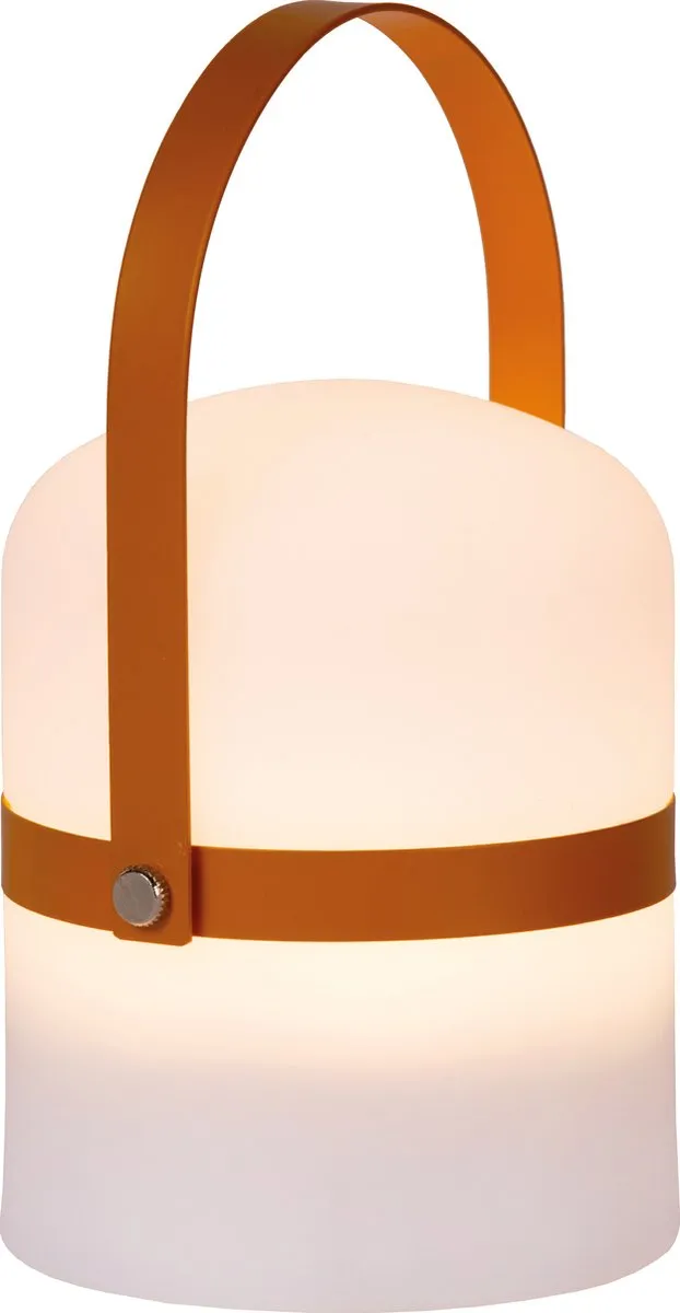 Lucide Little Joe Oplaadbare LED Tafellamp 3000K - Bruin