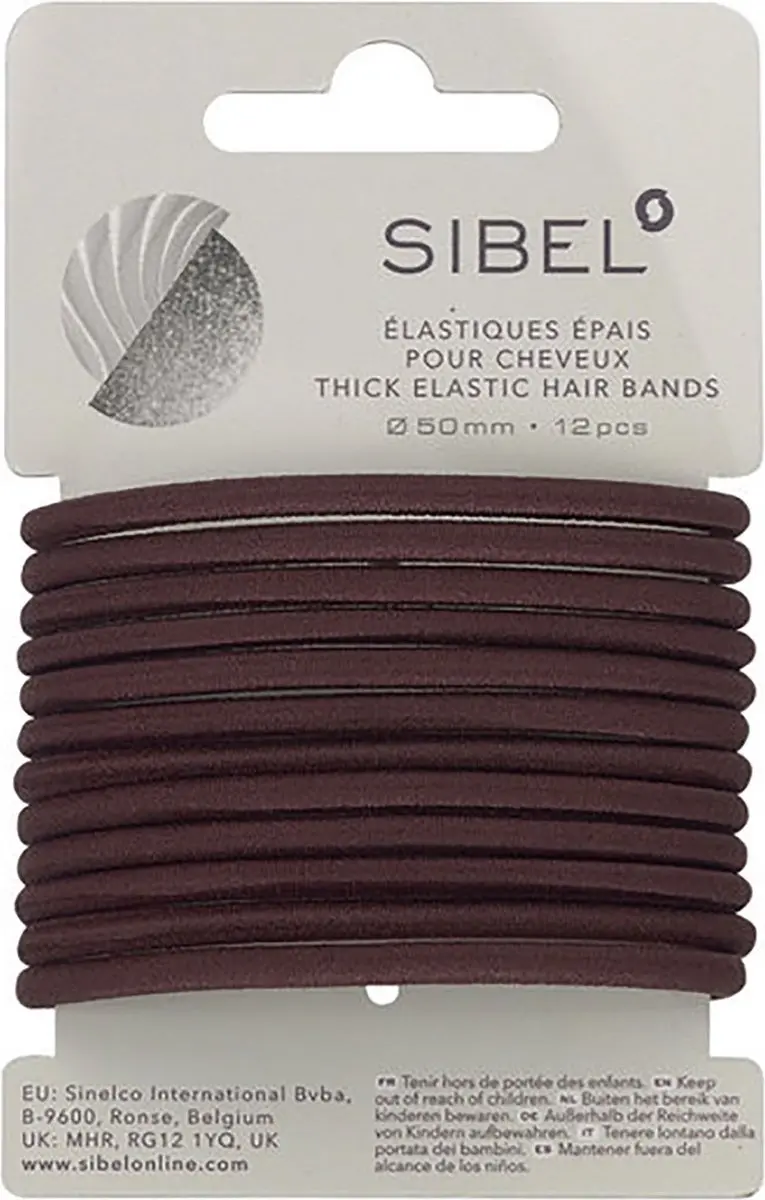 Sibel Thick Elastic Hair Bands