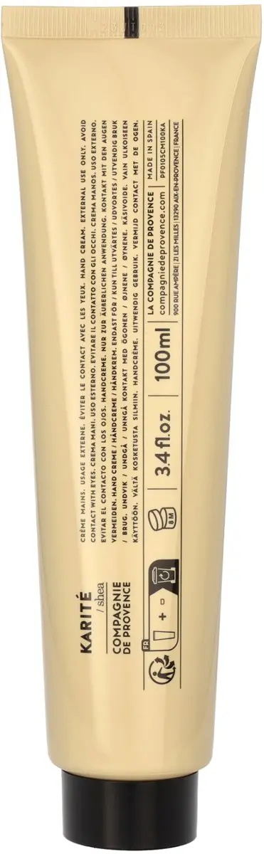 Compagnie de Provence Crème Mains Karité Ultra Nourrissante 100ml