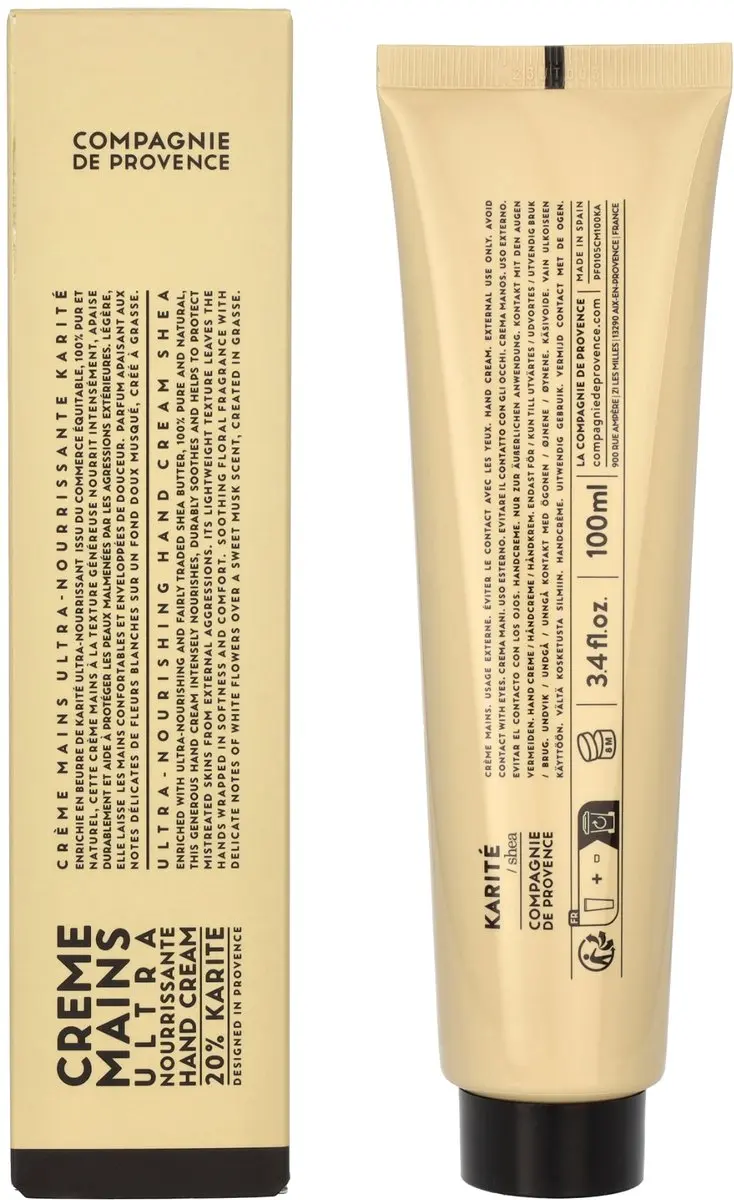 Compagnie de Provence Crème Mains Karité Ultra Nourrissante 100ml