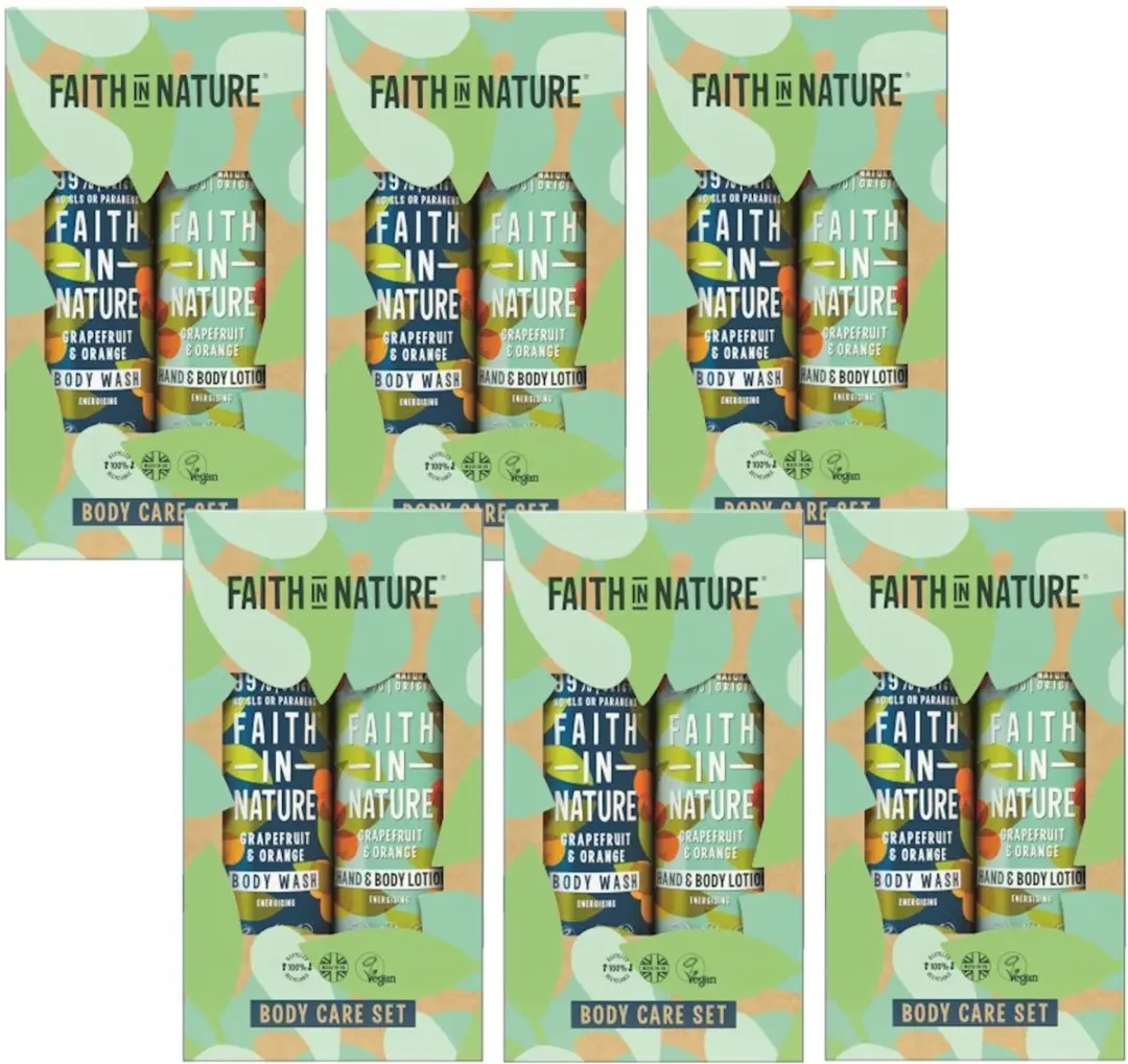 Faith In Nature Grapefruit & Orange Bodycare Set