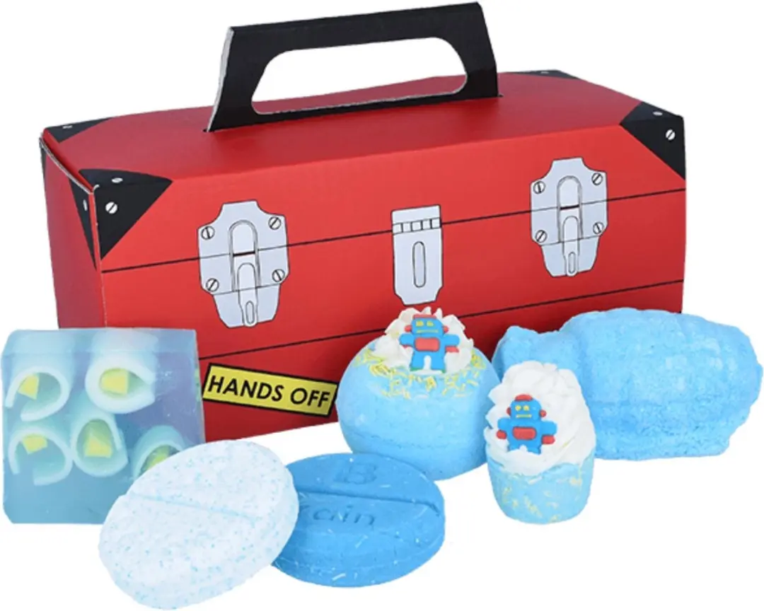 Bomb Cosmetics Vaderdag Badset Hammer Time Tool Box