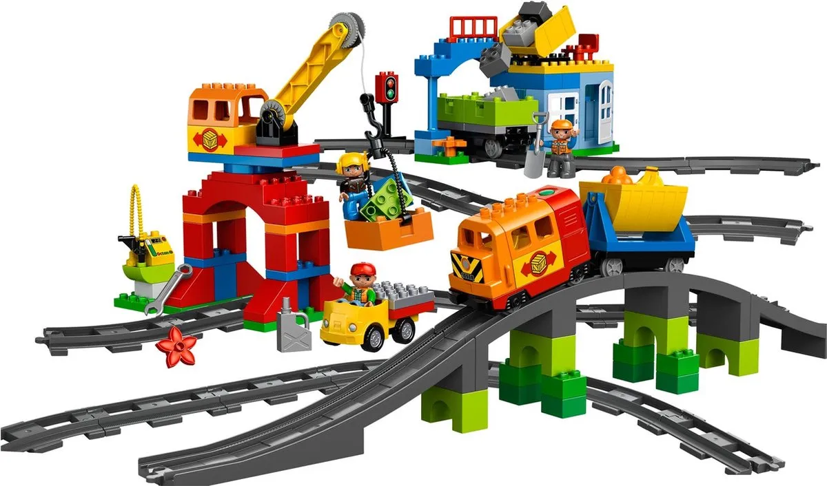 LEGO DUPLO Luxe Treinset 10508 - 134 Stukken - Multicolor - afbeelding 2 van 6