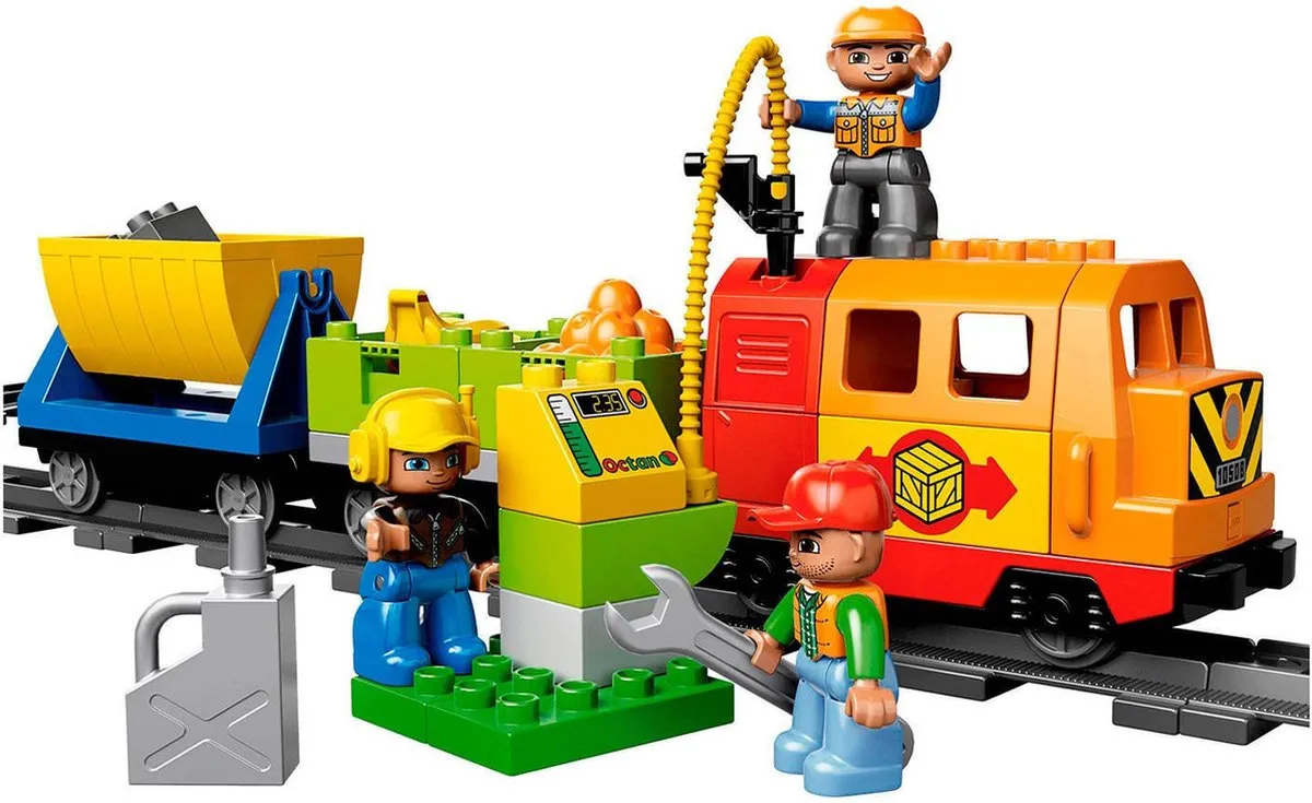 LEGO DUPLO Luxe Treinset 10508 - 134 Stukken - Multicolor - afbeelding 4 van 6