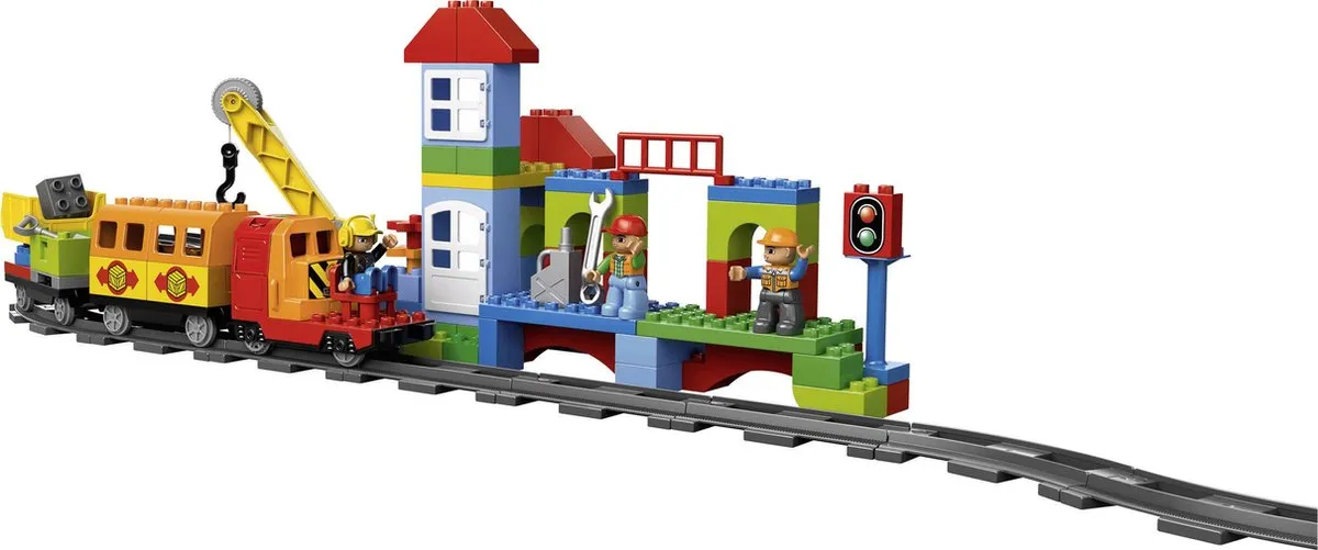 LEGO DUPLO Luxe Treinset 10508 - 134 Stukken - Multicolor - afbeelding 6 van 6