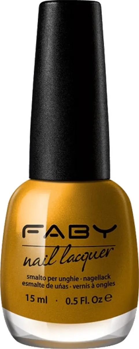 FABY Vegan Nagellak Goud