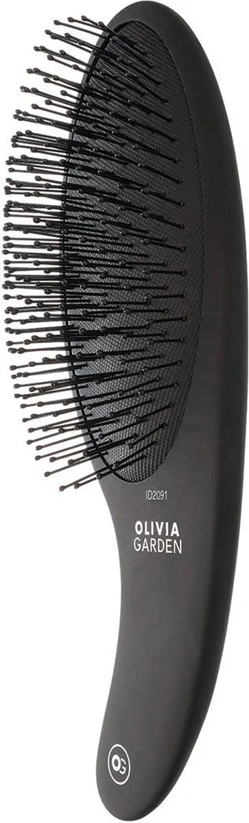 Olivia Garden Curve Nylon Borstels - Zwart