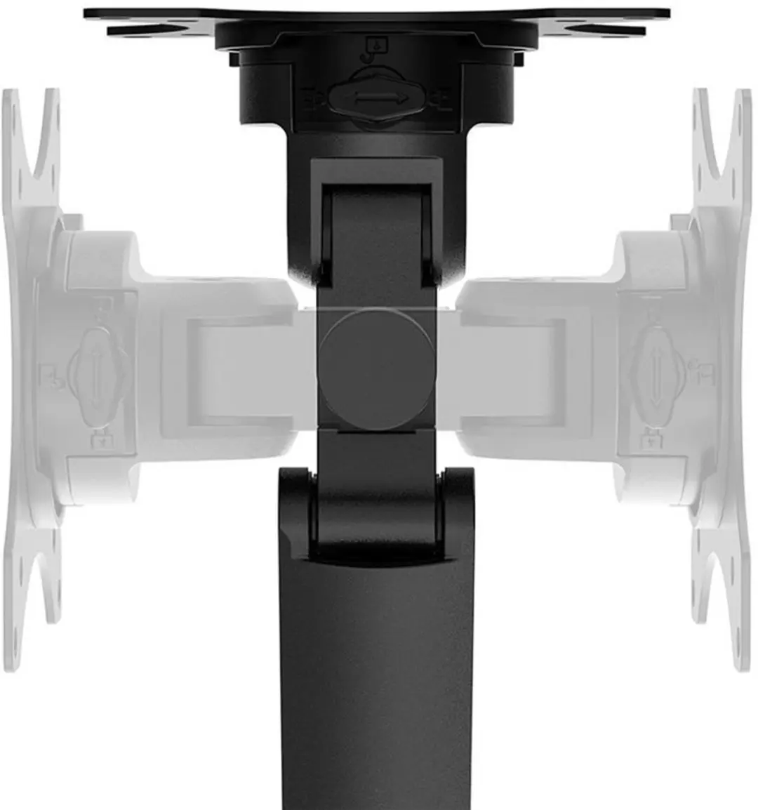 Neomounts NEXT DS70-250BL2 Monitorarm 2x 17-32" - Gasveer - Zwart