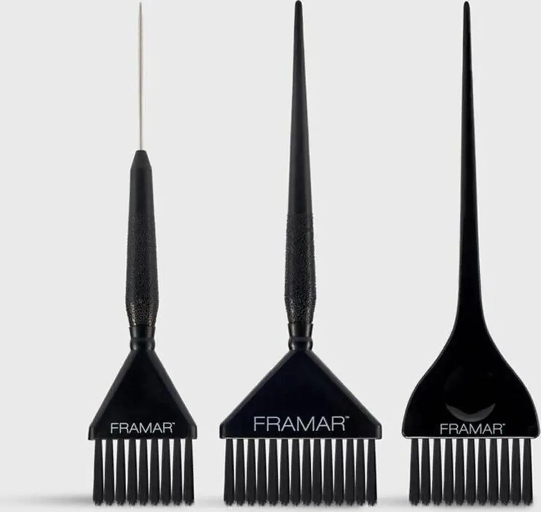 Framar Family Pack Haarverfkwasten - Zwart