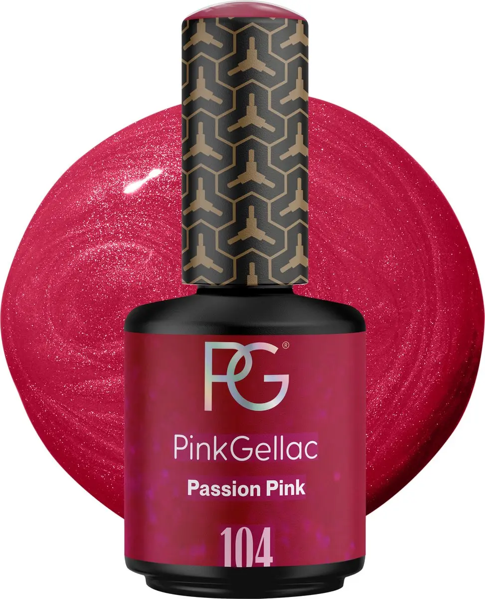 Pink Gellac Passion Pink 104 Gellak 15ml