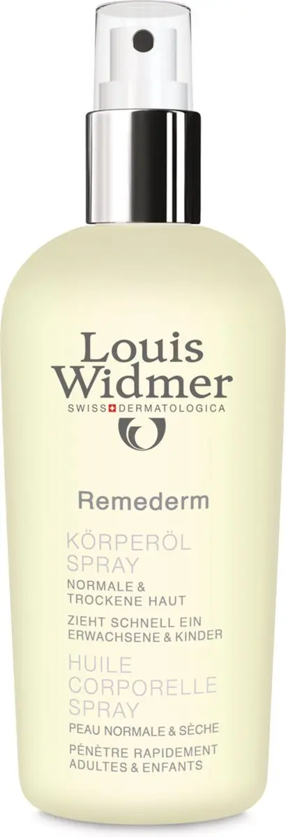 Louis Widmer Remederm Lichaamsolie Spray 150ml