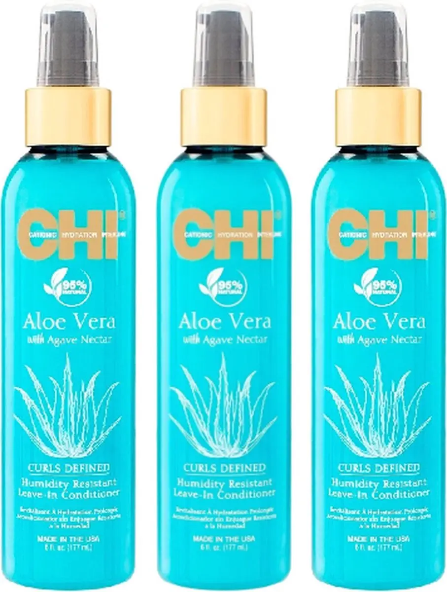 KIS Chi Aloe Vera Curls Defined Leave-In Conditioner