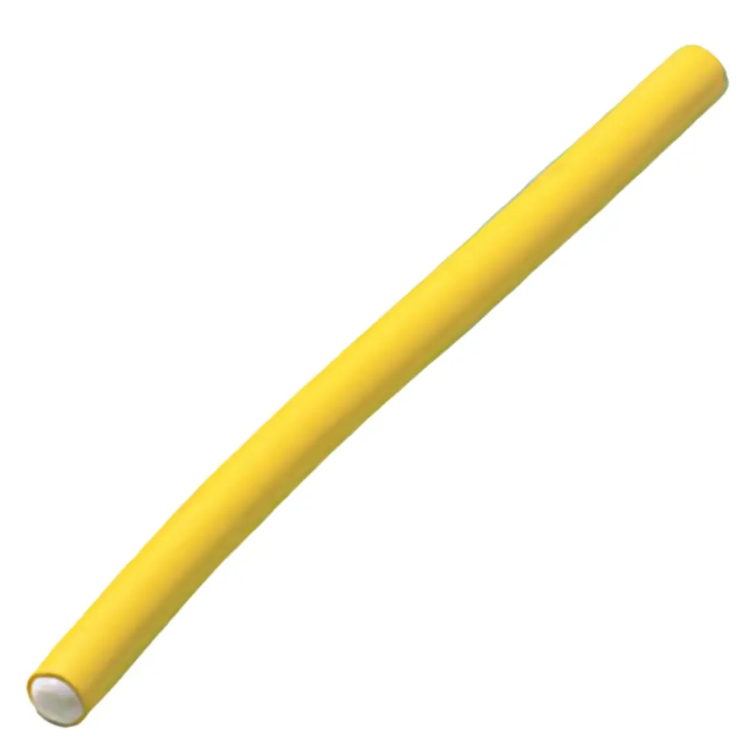 Comair Superflex Papillotten Geel 10mm x 25cm - 6 Stuks