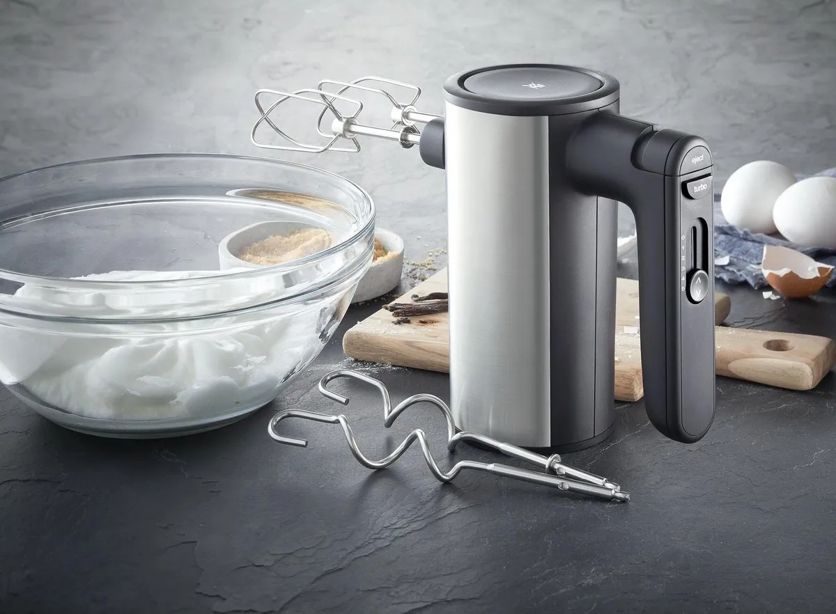 WMF KULT X 416560011 Handmixer - 400W - 5 Snelheden - Zwart/Zilver