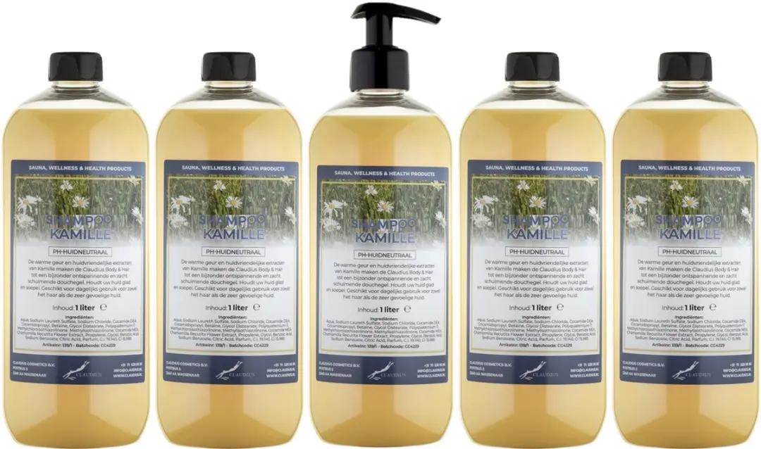 Splashbox Cosmetics Kamille Shampoo 1L