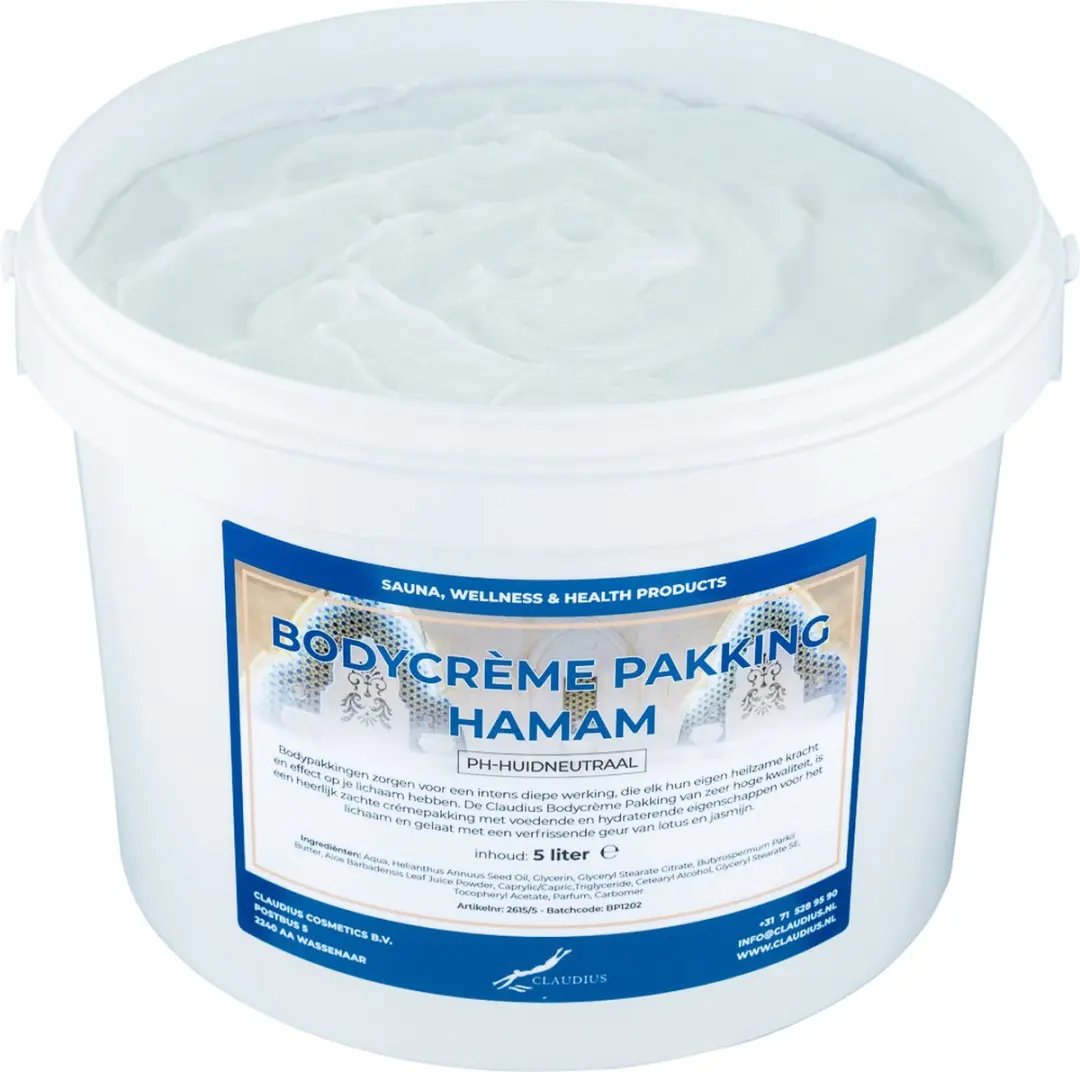 Splashbox Cosmetics Hamam Bodycrème 5L
