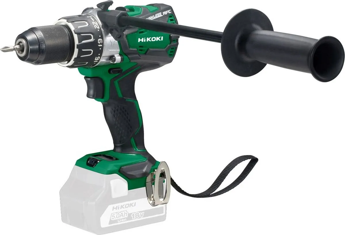 Hikoki DV18DCW2Z Accu Klopboormachine 18V - 140Nm - 2 Snelheden