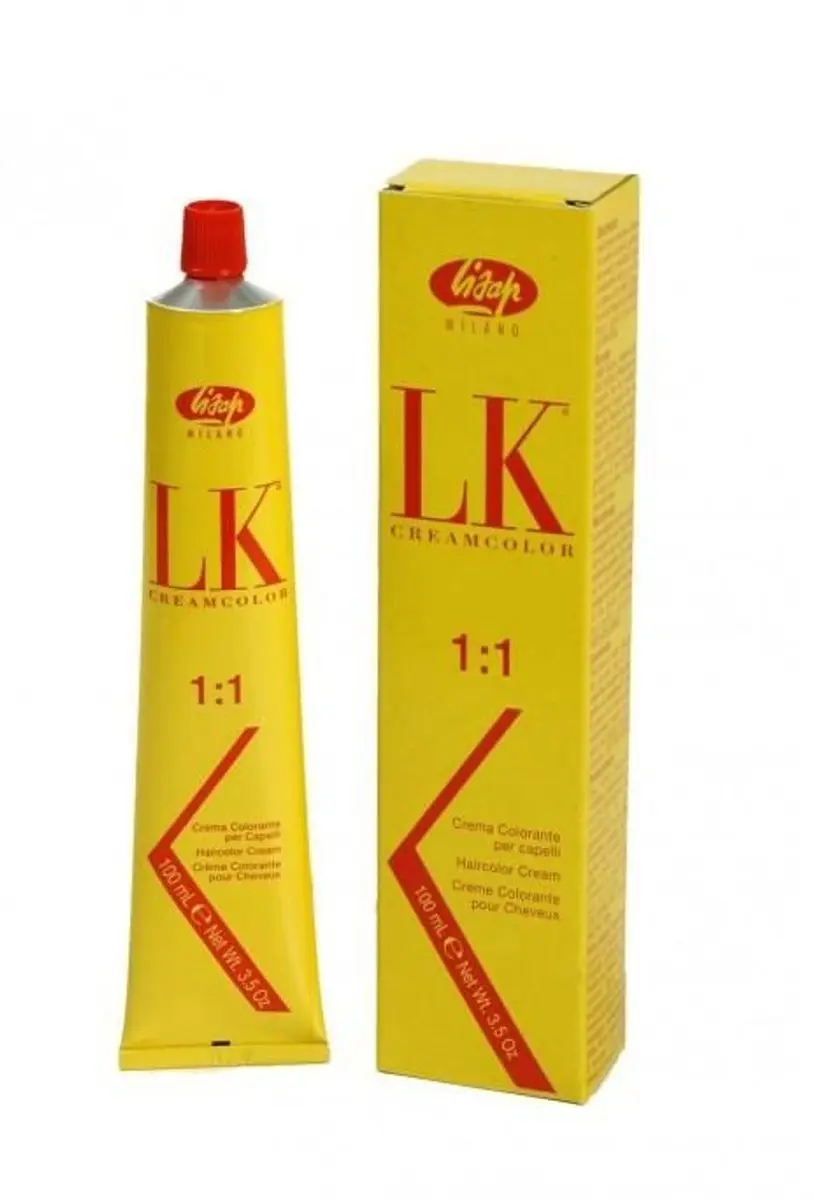 Lisap LK Creamcolor OPC 4.68 Permanent Haarkleuring 100ml