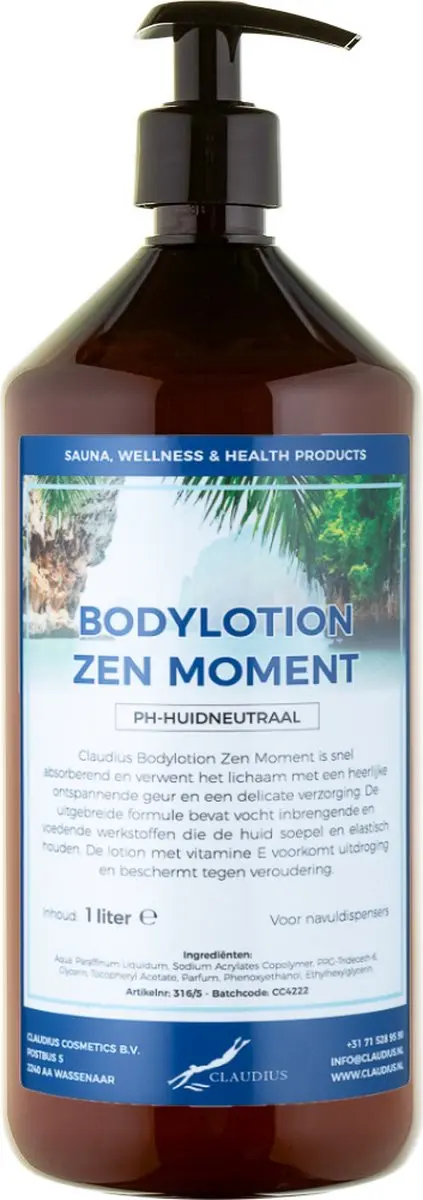 Splashbox Cosmetics Bodylotion Zen Moment 1L