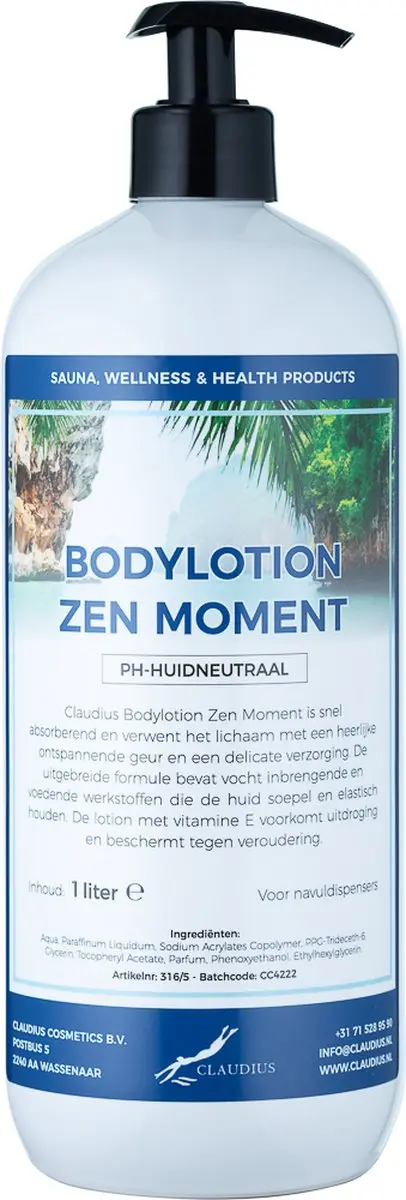 Splashbox Cosmetics Bodylotion Zen Moment 1L