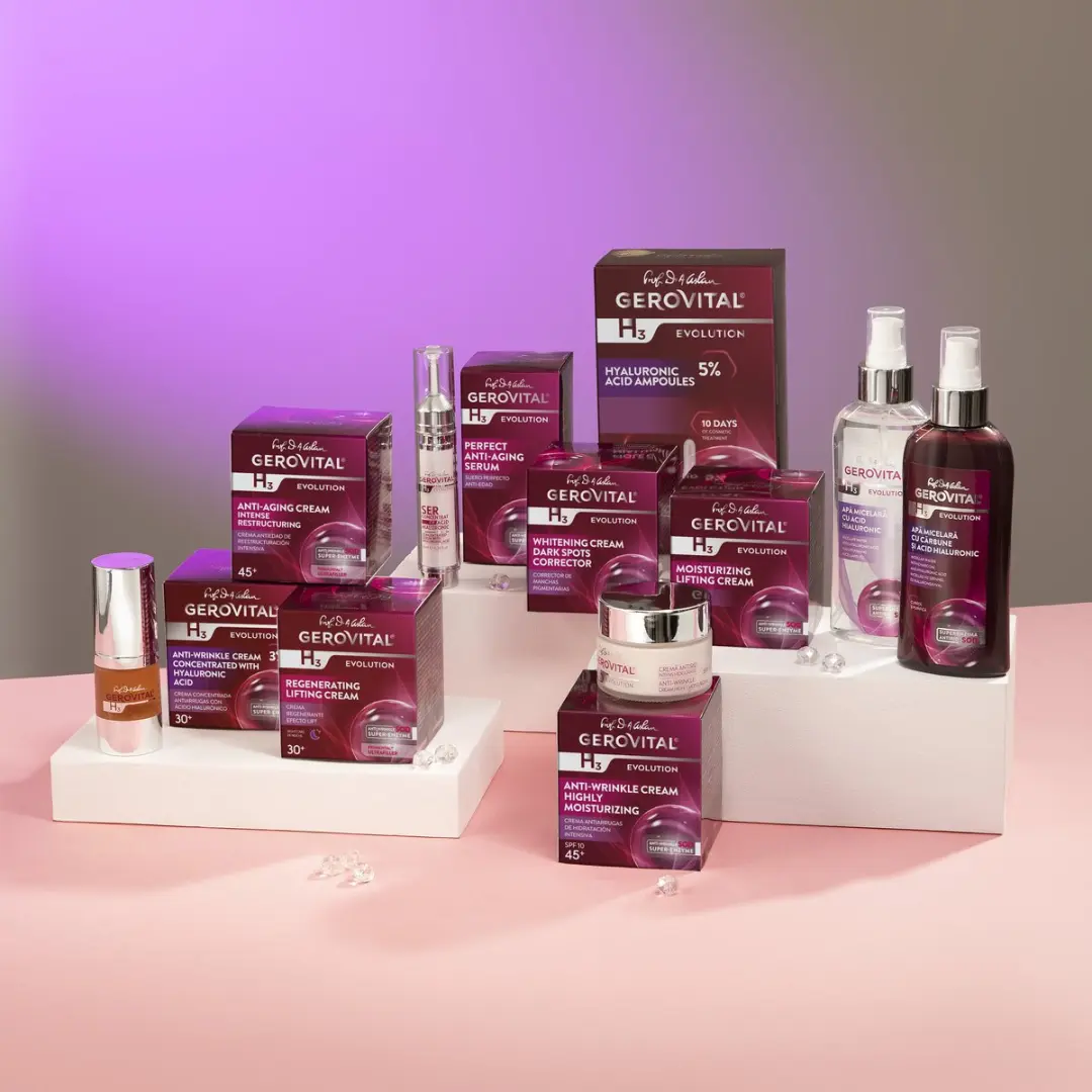 Gerovital GiFTSET Geschenkset - Micellair water 150ml + Dag- & Nachtcrème 50ml