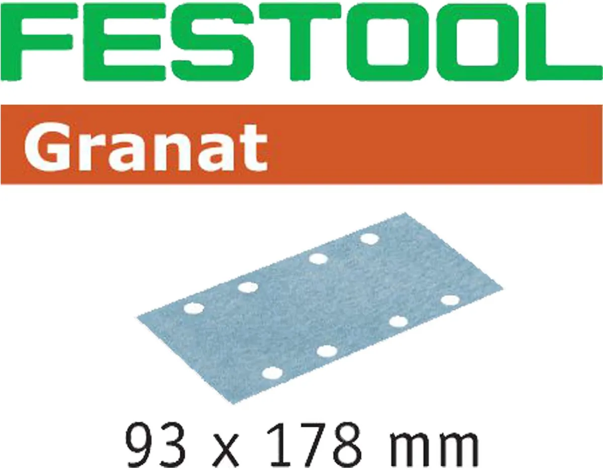 Festool Garnet STF Schuurpapier P280 93x178mm - 100 Stuks