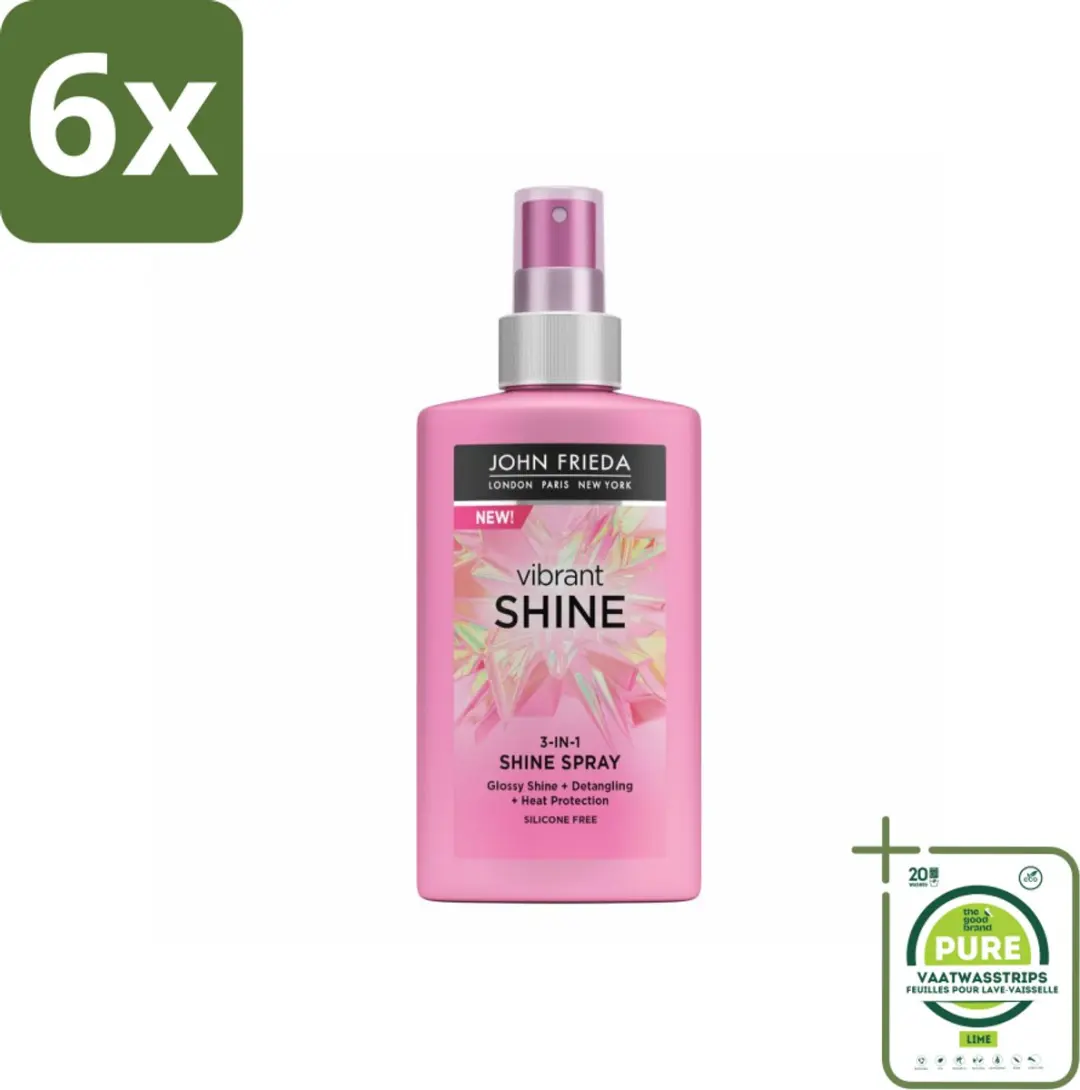 John Frieda Vibrant Shine Colour 3-in-1 Glansspray 150ml