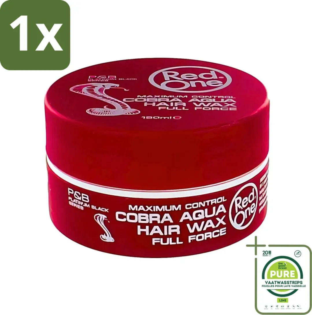 Red One Cobra Aqua Haarwax 150ml
