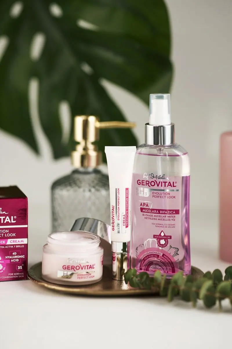 Gerovital Bi-fase Micellair Water 150ml - Hyaluronzuur & Wilderozenzaadolie