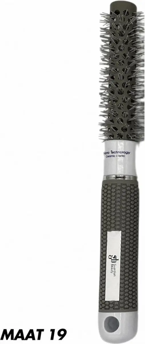 Guardian Beauty Föhnborstel 19mm Keramisch & Ionisch - Grijs - 2 Stuks