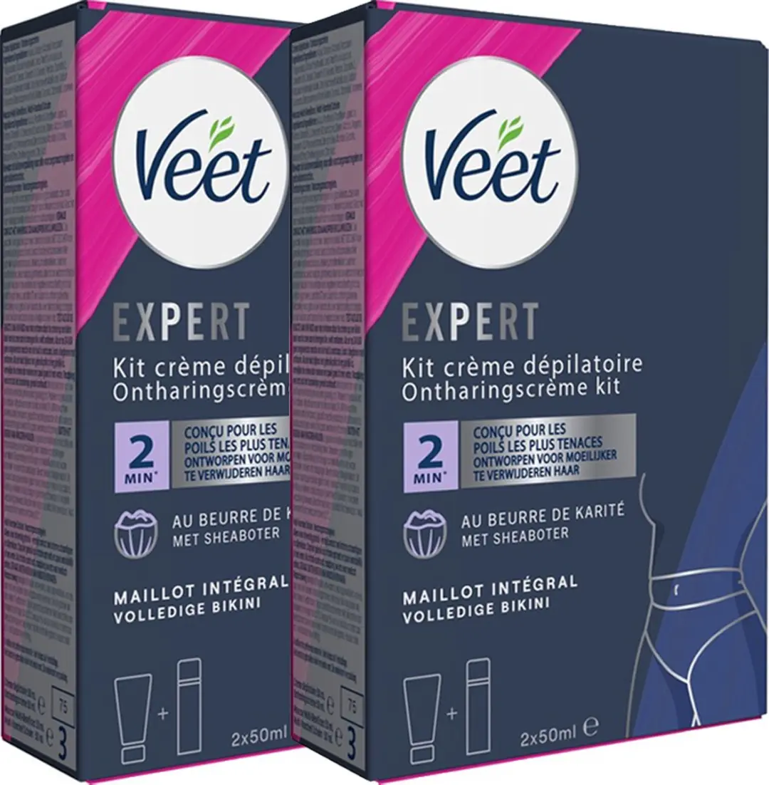 Veet Expert Ontharingscreme Bikini Kit 100ml