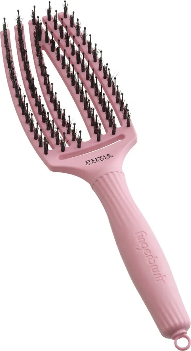 Olivia Garden Fingerbrush Boar & Nylon ThinkPink