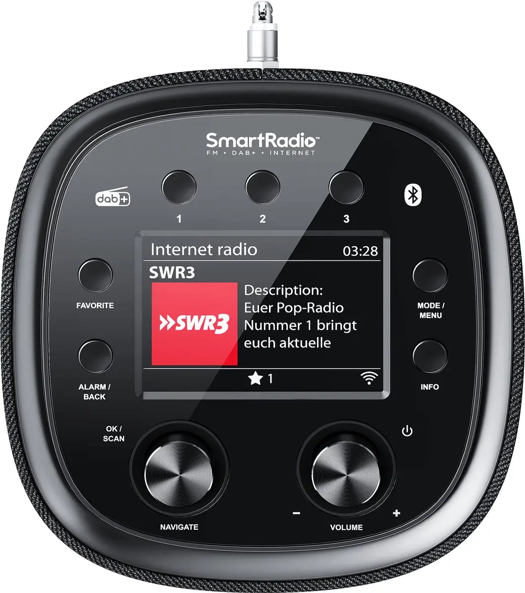 Kenwood CR-ST500S Smart HiFi-Systeem - 30W - Zwart