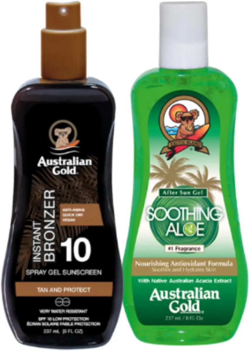Australian Gold SPF10 + Bronzer 237ml
