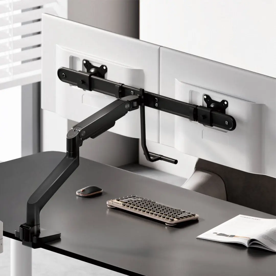 ACT Monitorarm AC8344 - 2 Schermen 17-32" - Zwart