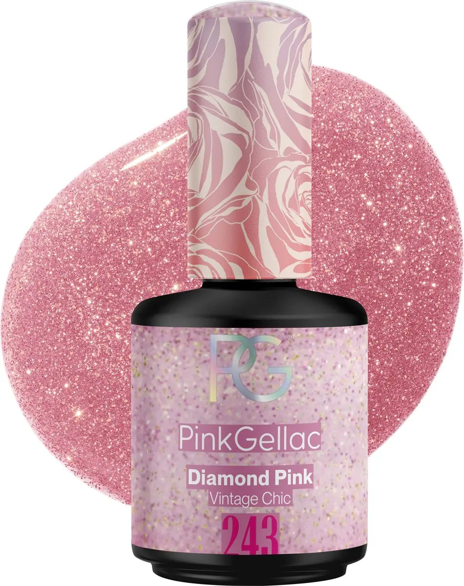Pink Gellac Diamond Pink 243 Gellak 15ml