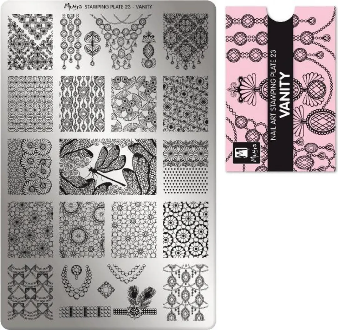 Moyra Stamping Plate 23 Vanity
