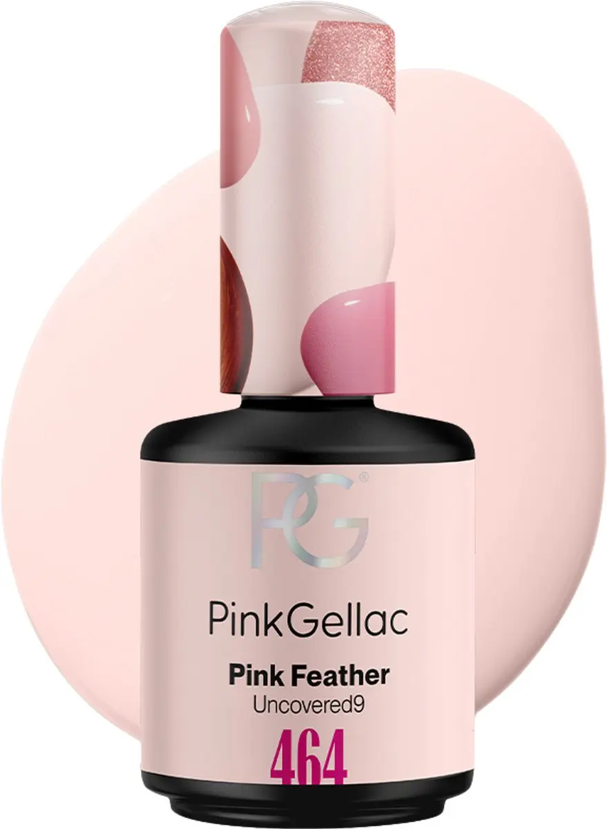Pink Gellac 464 Pink Feather Gellak 15ml