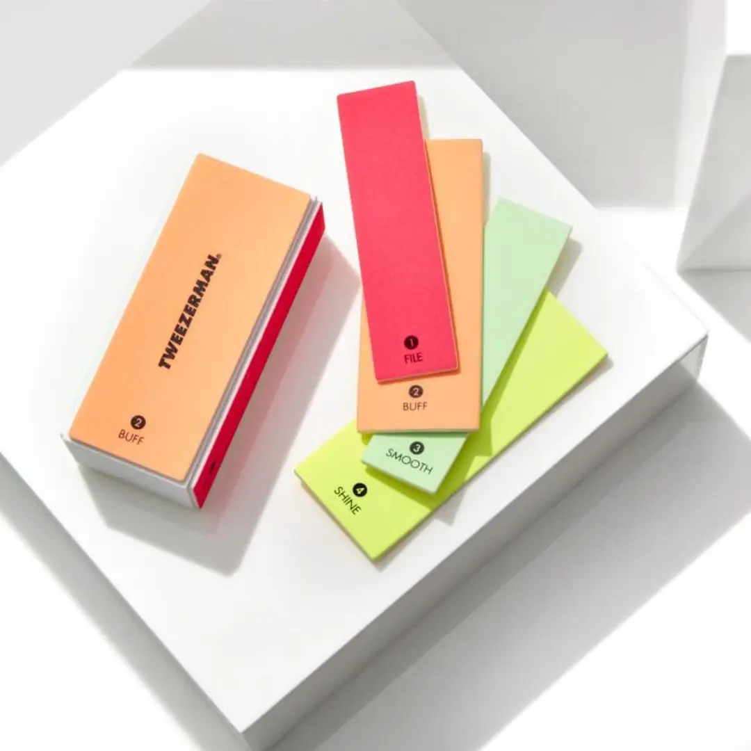 Tweezerman Neon Hot File Buff Smooth & Shine Block