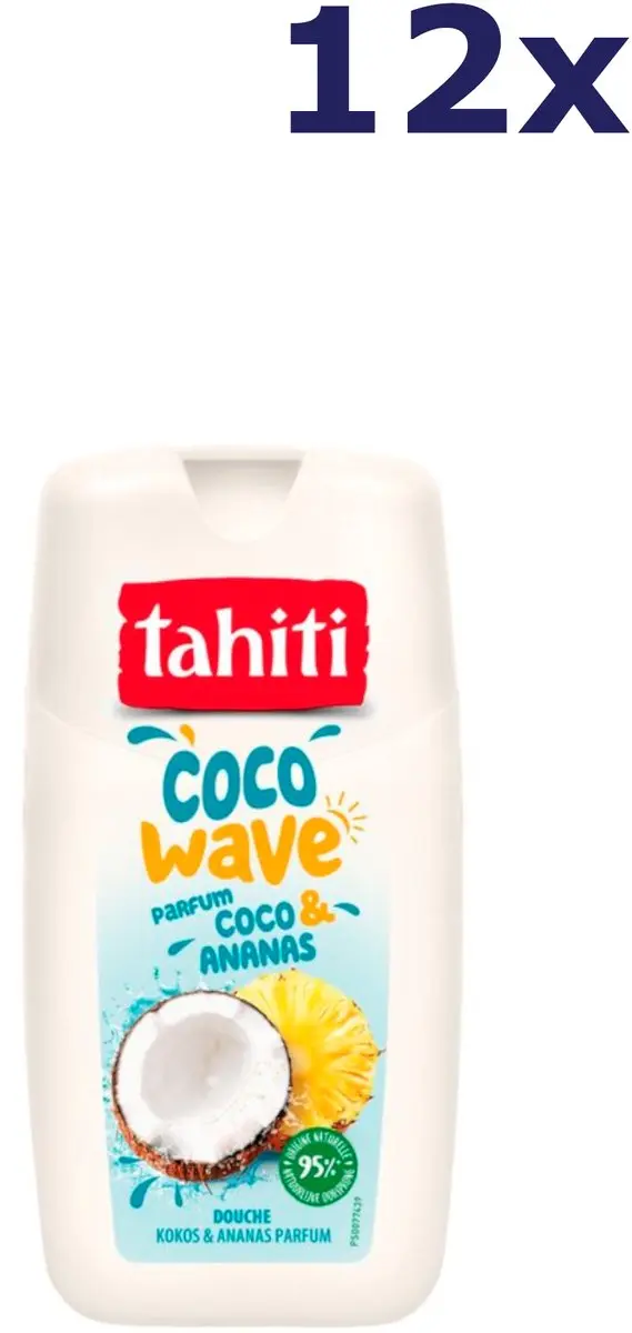 Tahiti Douchegel Coco Wave 250ml