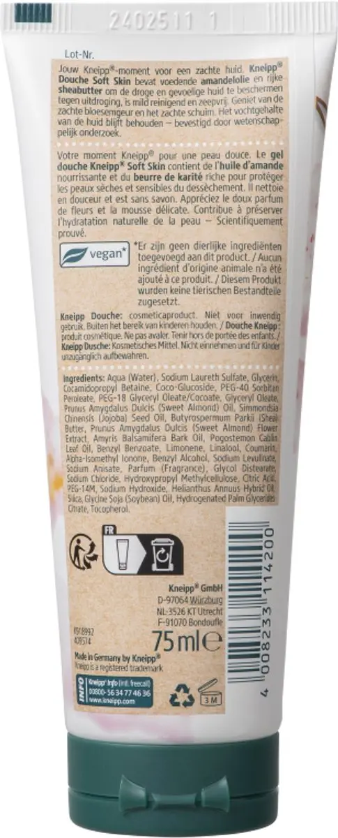 Kneipp Amandel Douchegel 75ml