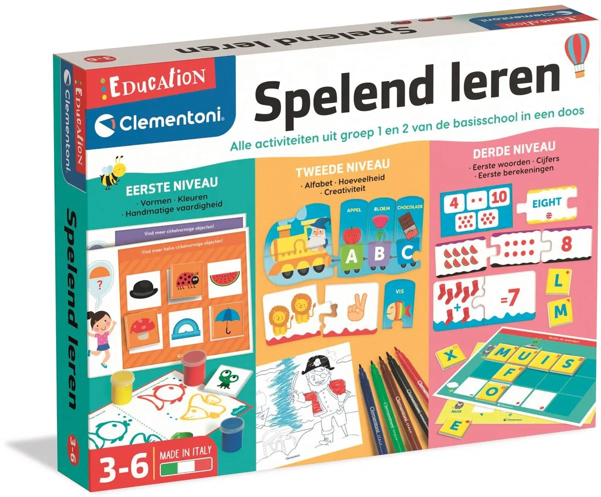 Clementoni 56088 Educatieve Spellen Set